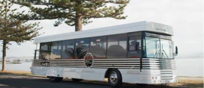 Meet Veronica and Belle our two Art Deco Buses - Deco City Discoverer